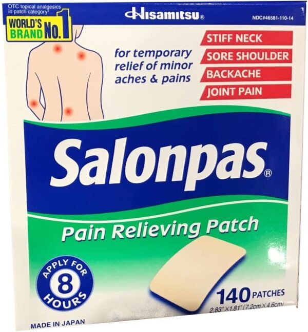 Parche de Alivio del Dolor - Salonpas
